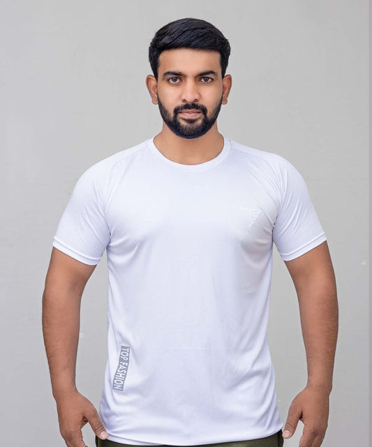 Classic White Sports T-Shirt