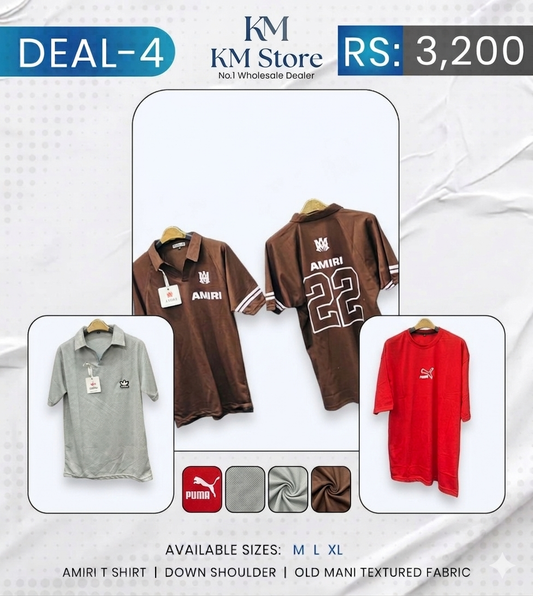Deal – Amiri – Shirt Bundle (Pack of 3)